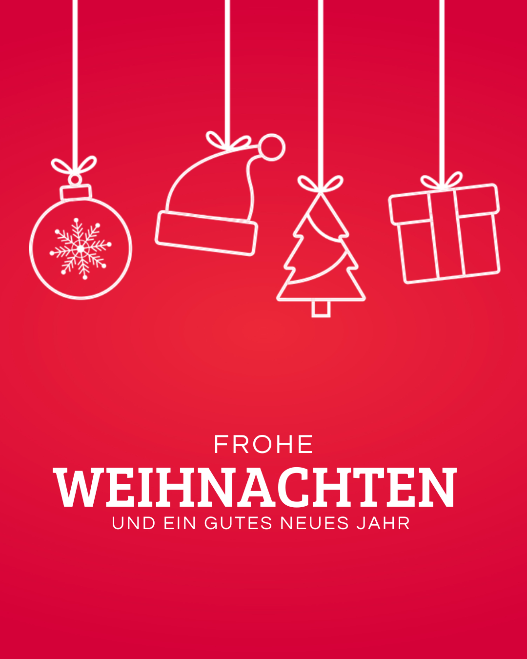 Frohe Weihnachten