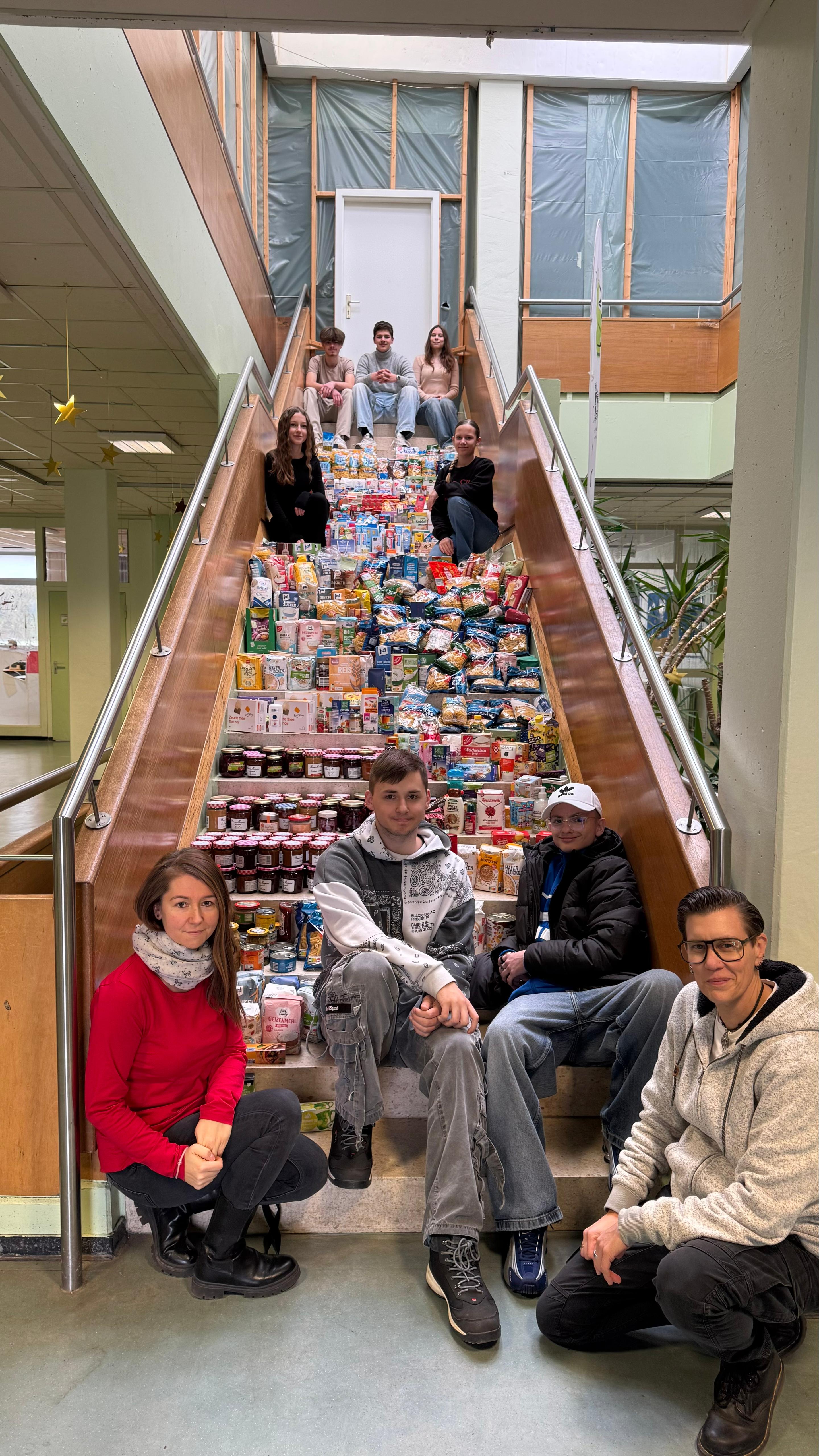 Lebensmittelspende an den Lebensmittelpunkt Babenhausen