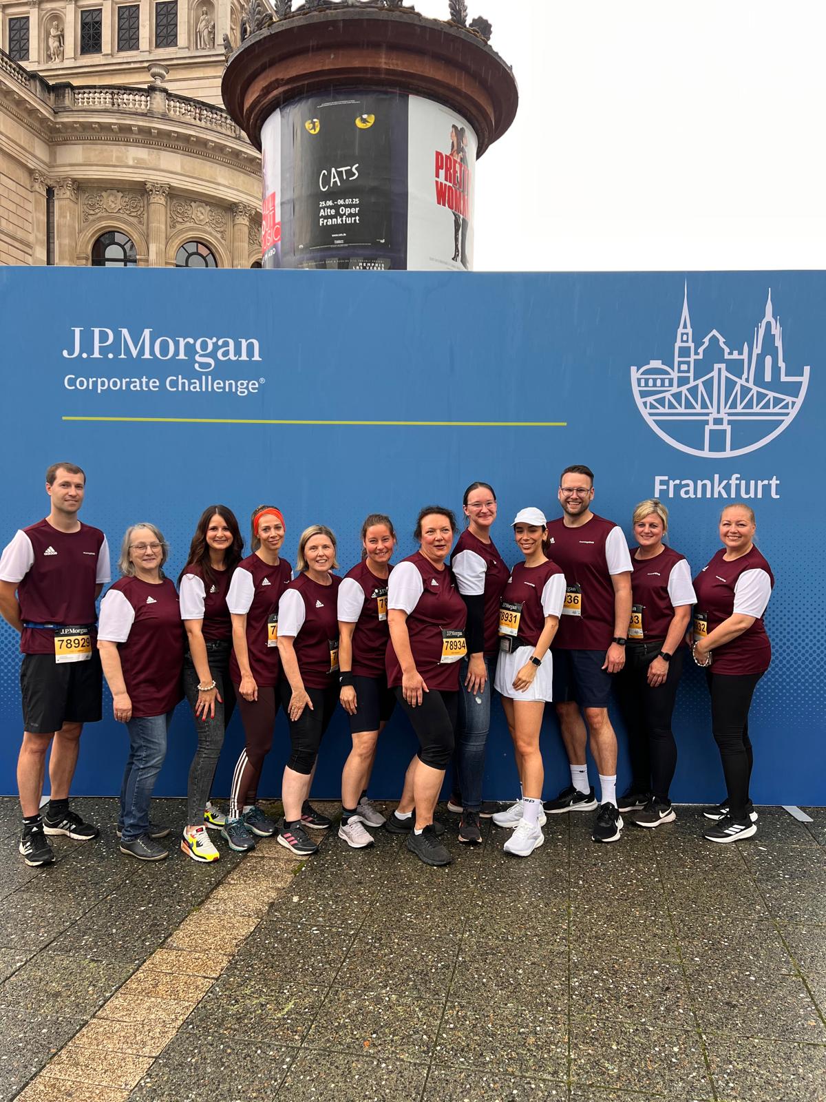 Mega Leistung beim JP Morgan Lauf 2025!