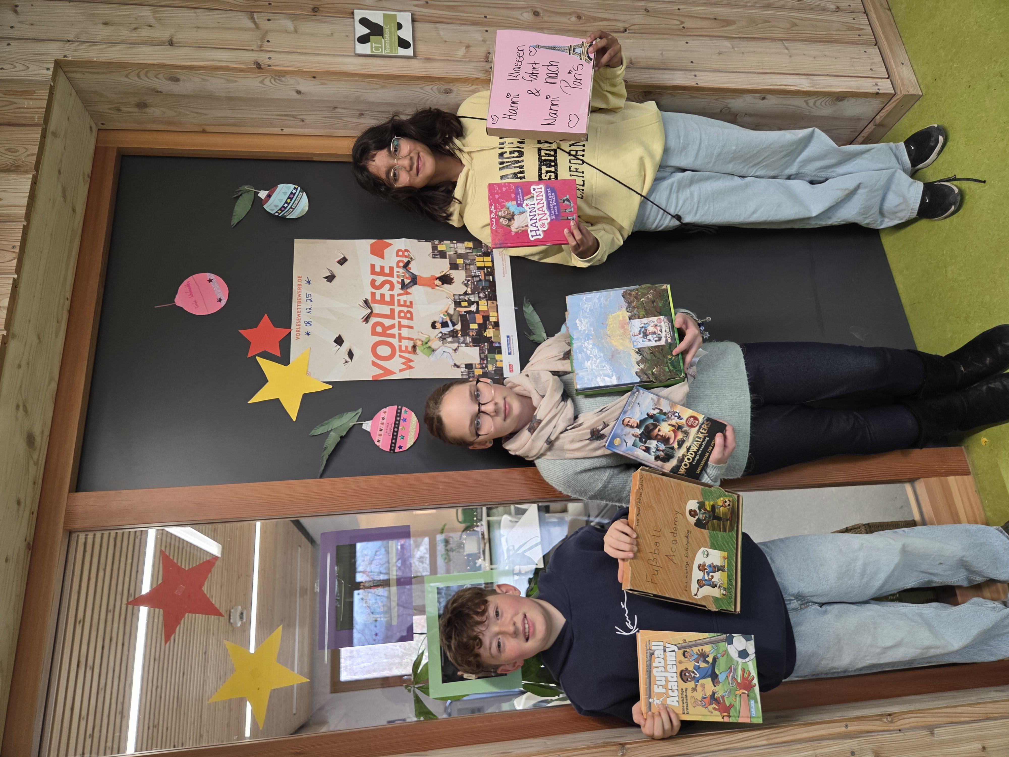 Gewinnerin des Vorlesewettbewerbs