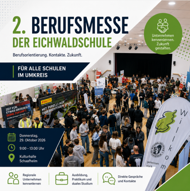 Berufsmesse: Einladung an Schulen der Region