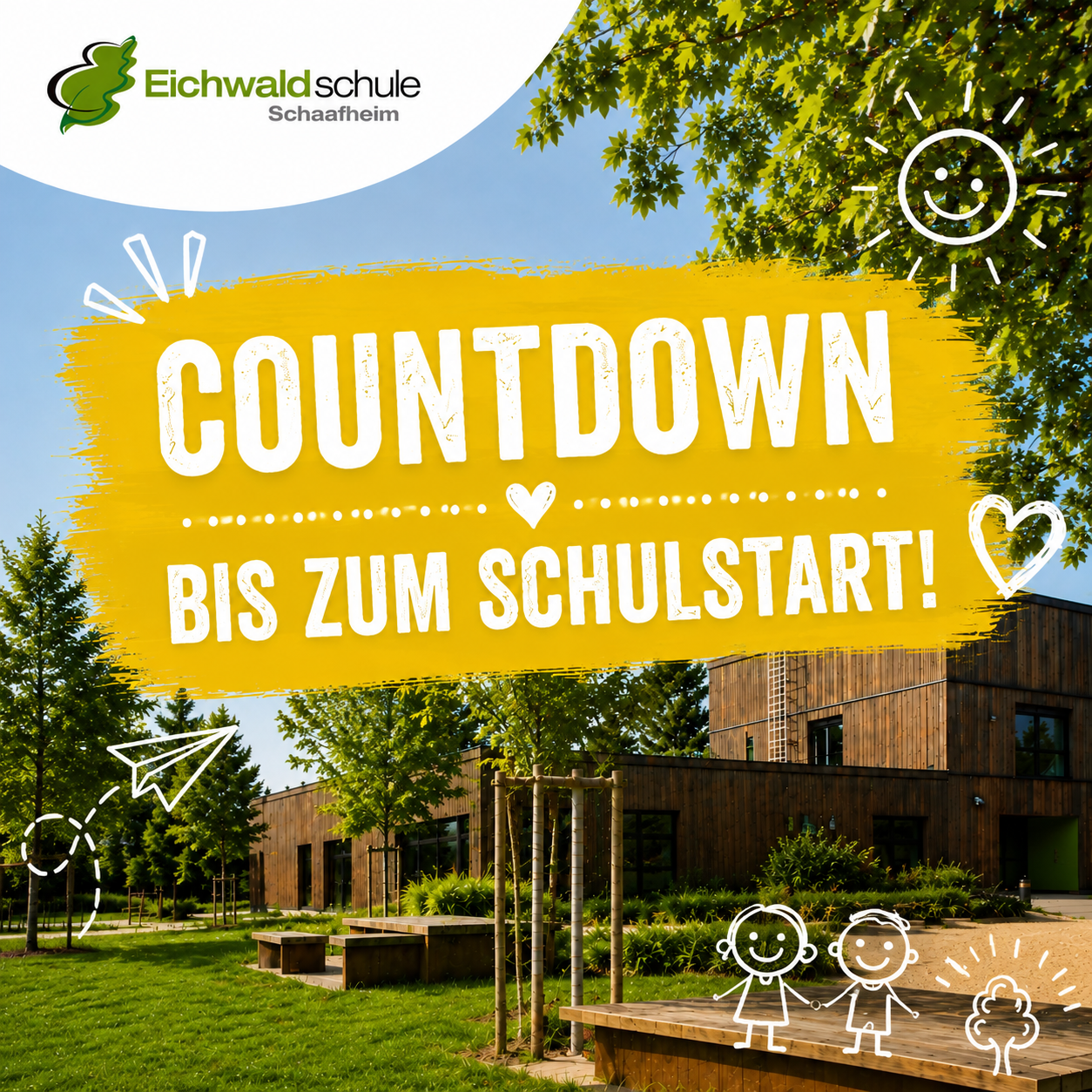 Countdown bis zum Schulstart!