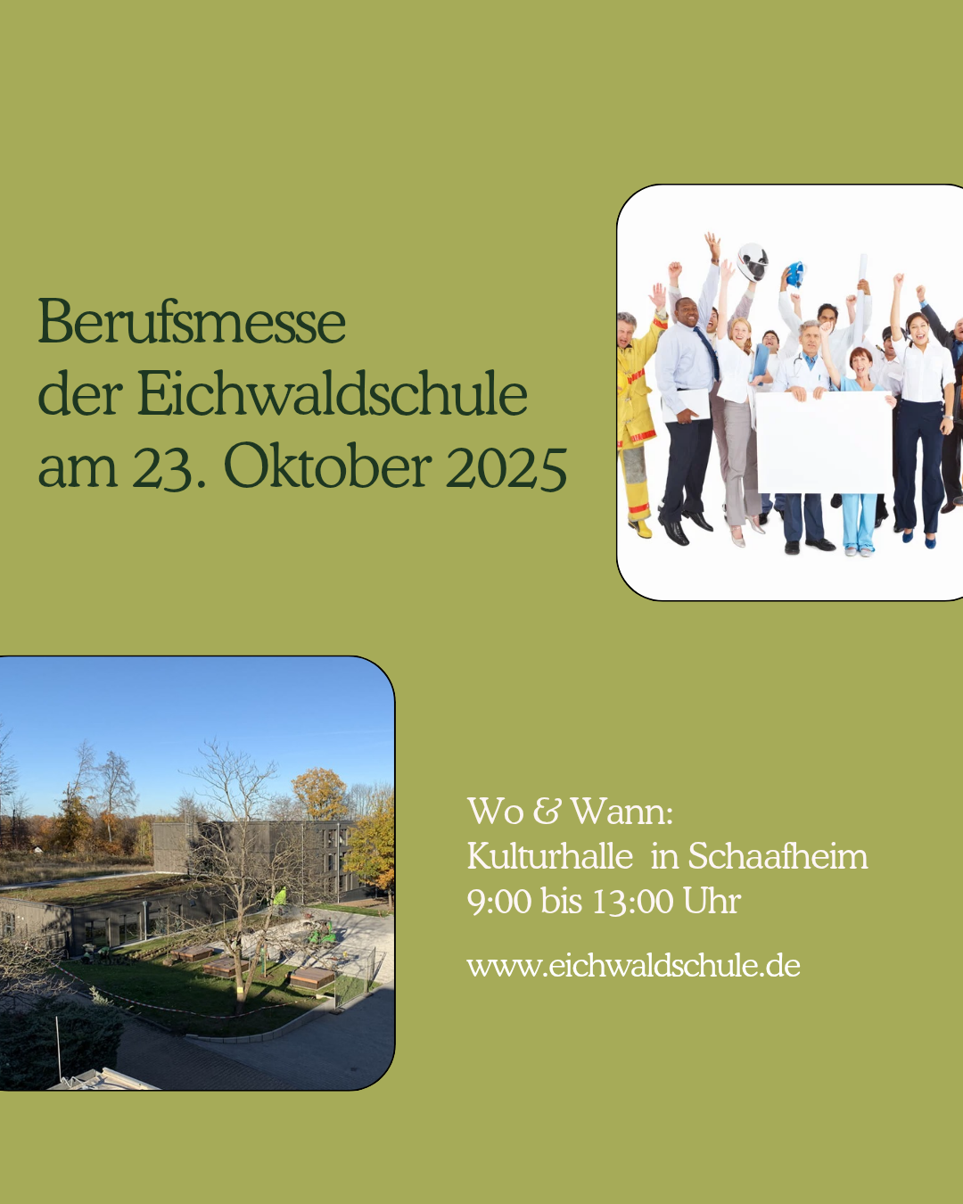 Achtung an alle Betriebe: Berufsmesse in Schaafheim 2025