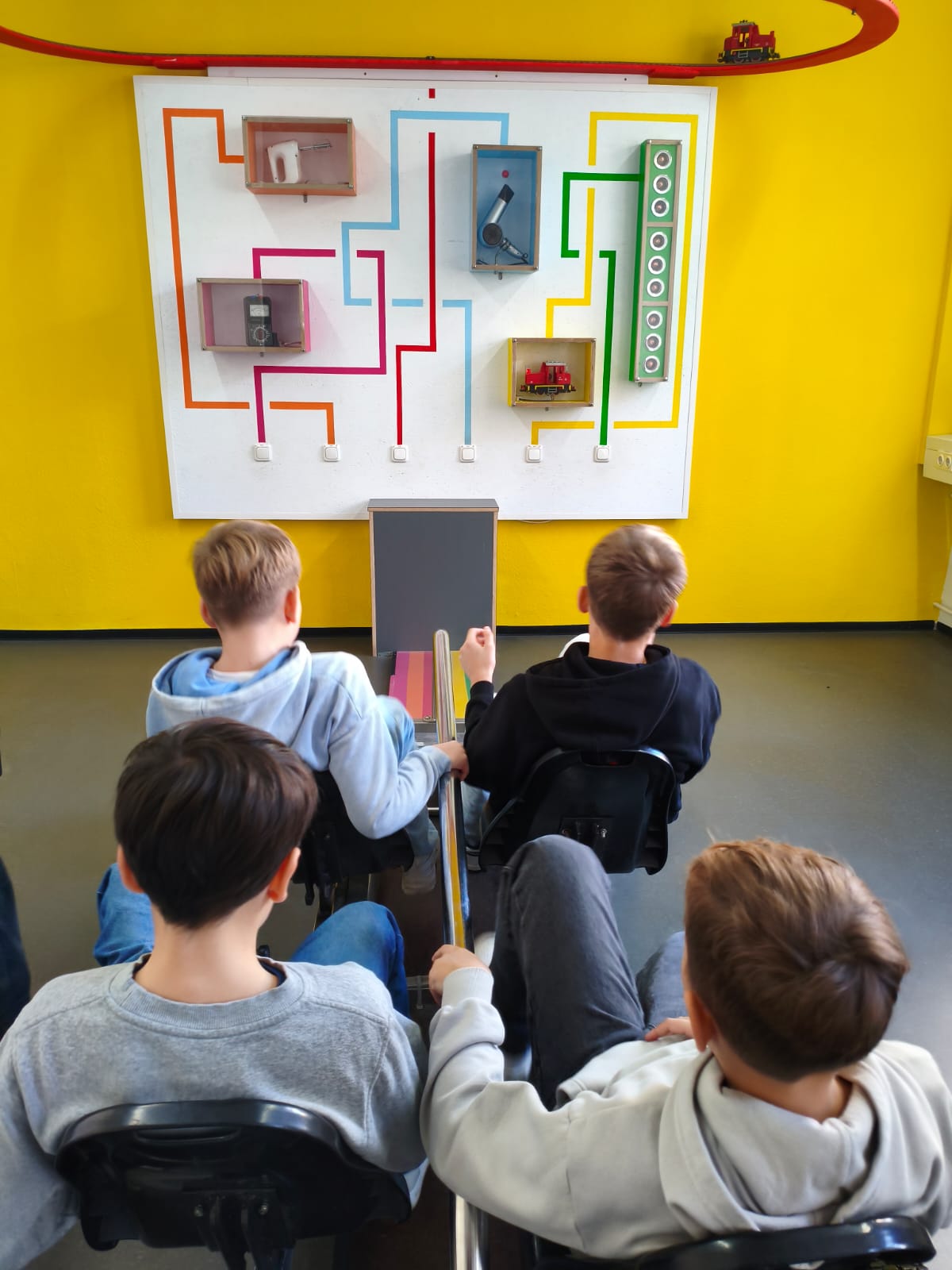 Die 5a entdeckt die Welt der Experimente